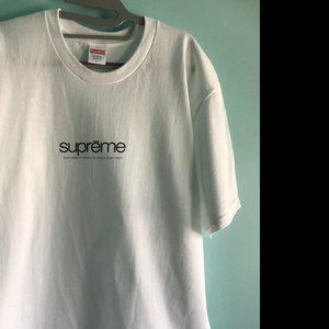 Supreme Men's Shop Tee--Size M